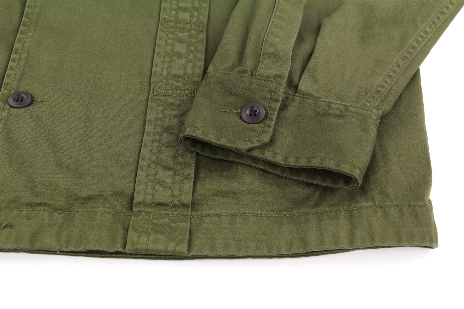 DIESEL J-Fuller Mens Jacket XL Khaki Overshirt Buttoned Neck RRP€295