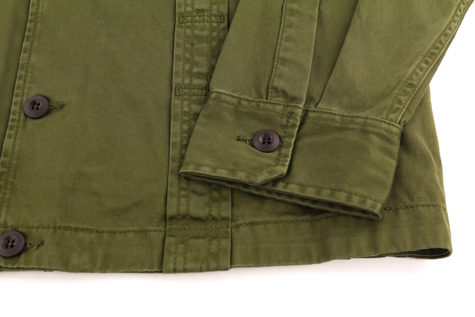 DIESEL J-Fuller Mens Jacket XL Khaki Overshirt Buttoned Collar RRP€295