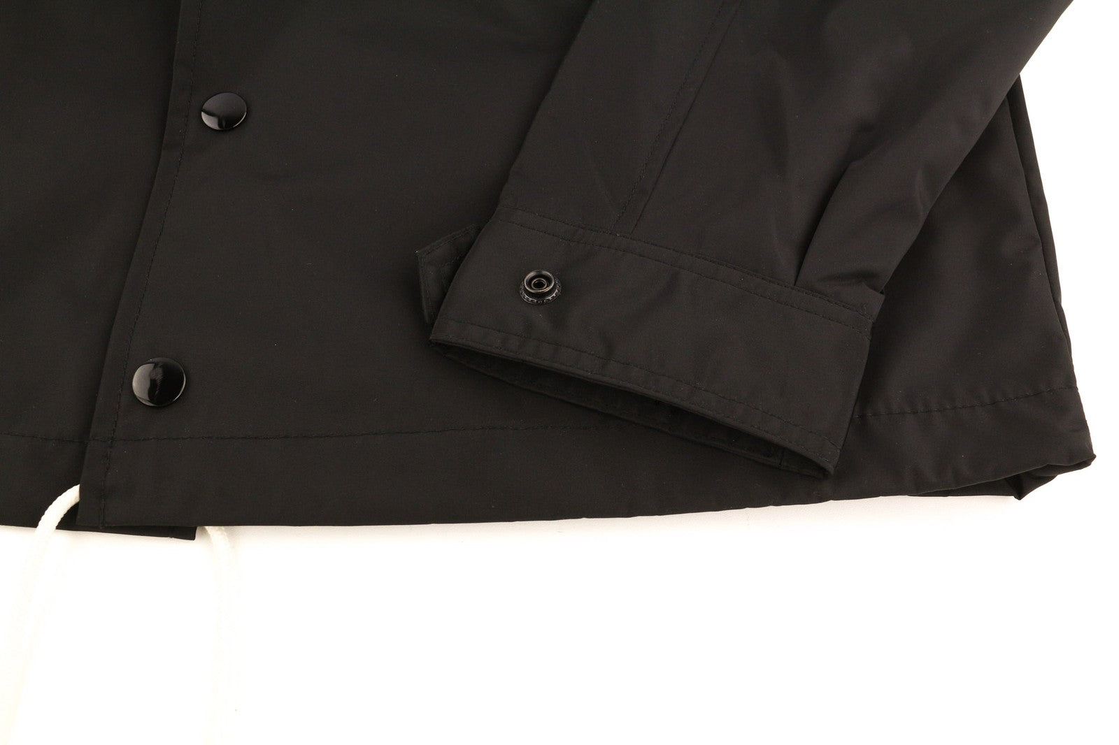 DIESEL J-Coal-New Print Mens Jacket S Black Coated Padded Snap Buttons RRP€230