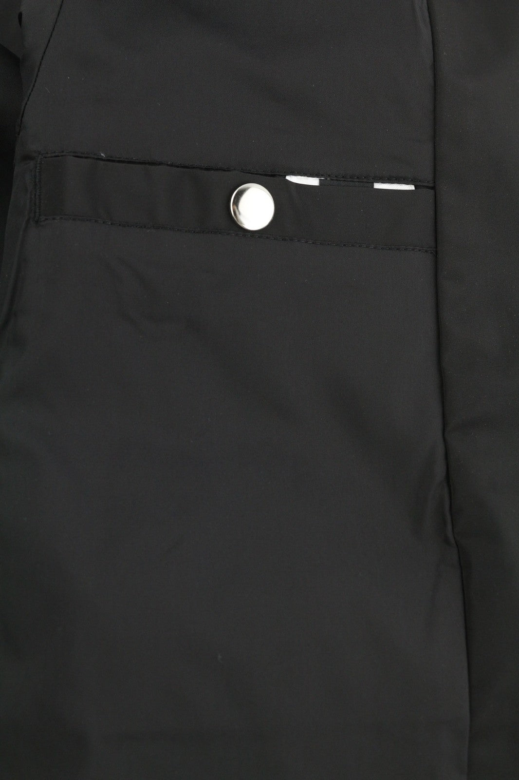 DIESEL J-Coal-New Print Mens Jacket S Black Coated Padded Snap Buttons RRP€230