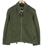 DIESEL J-Coal-Cot Mens Jacket L Green Full Zip Neck Lined  RRP€230