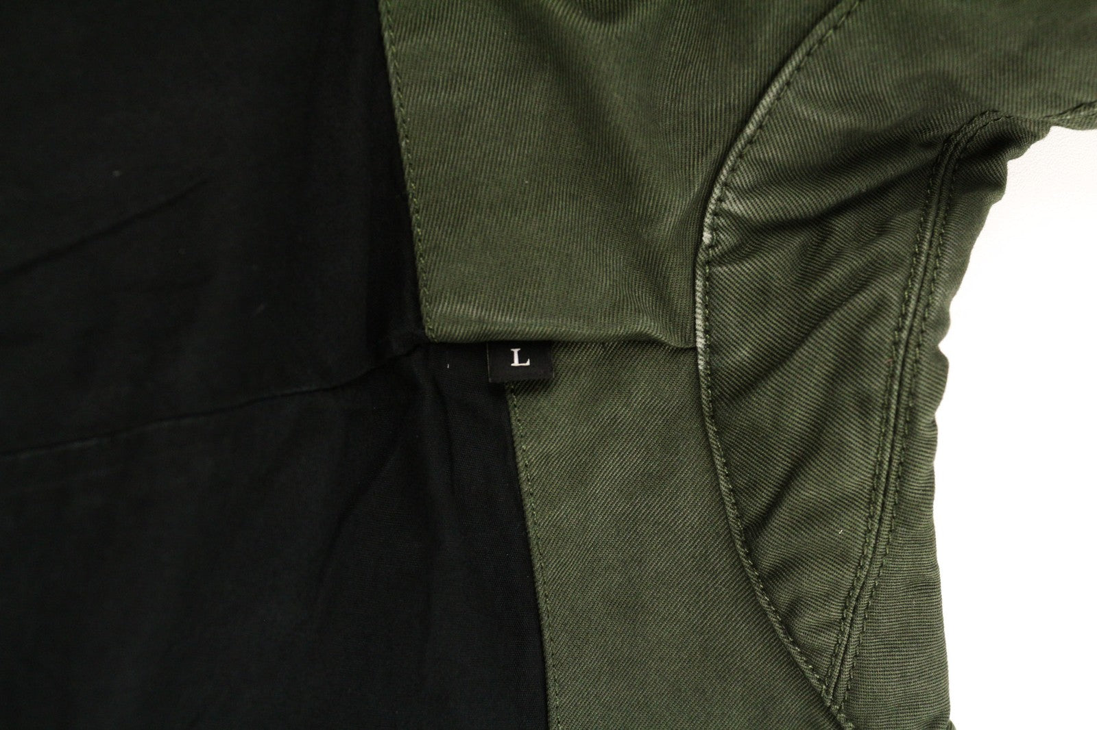 DIESEL J-Coal-Cot Mens Jacket L Green Full Zip Neck Lined  RRP€230