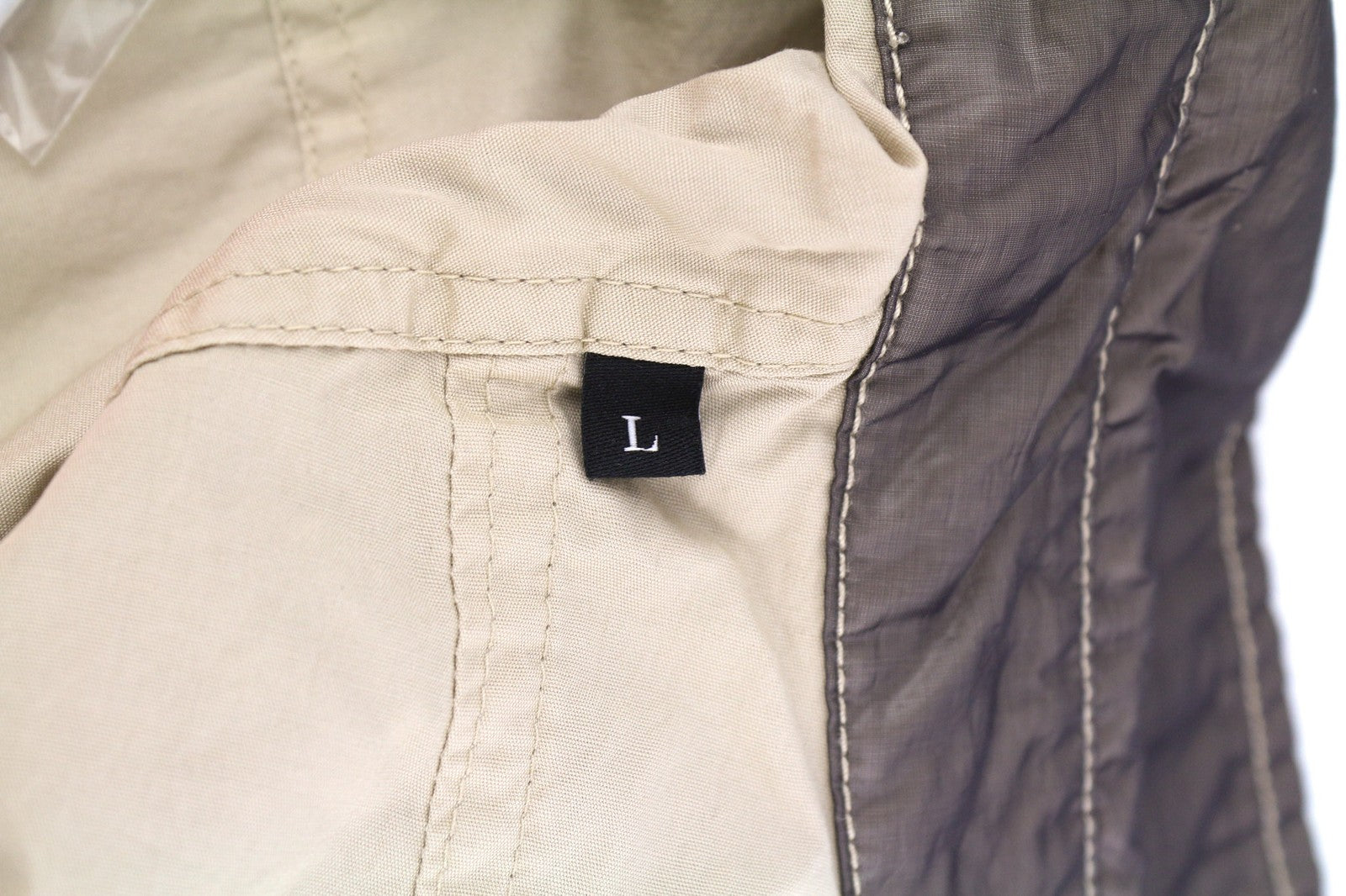 DIESEL S-U24 Men Jacket L Windbreaker Snap Buttons Coated Neck RRP€275