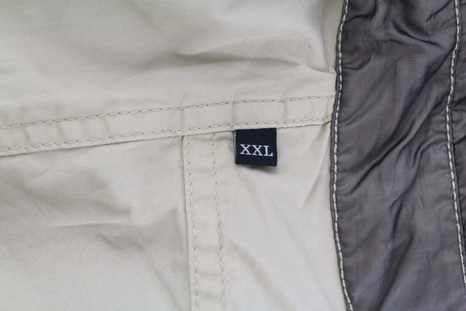 DIESEL S-U24 Mens Jacket 2XL Windbreaker Snap Buttons Coated Neck RRP€275