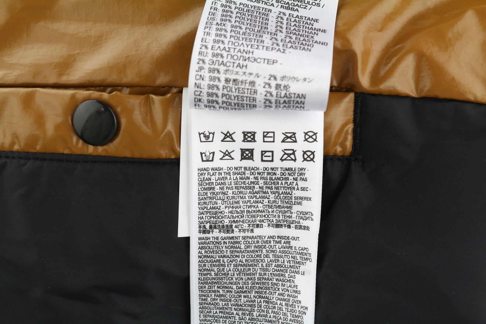 DIESEL W-Sten Mens Jacket L Brown Puffer Duck Down Filled Quilted RRP€395