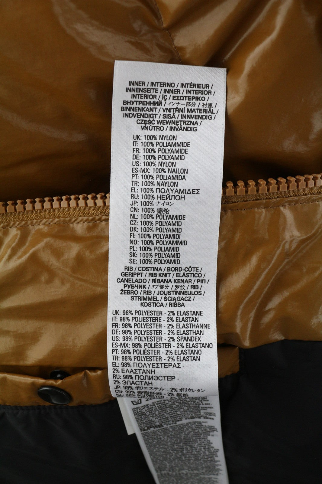 DIESEL W-Sten Mens Jacket L Brown Puffer Duck Down Filled Quilted RRP€395