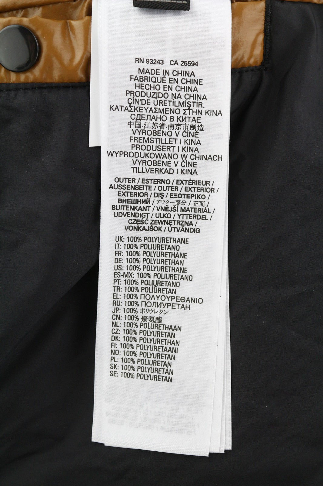 DIESEL W-Sten Mens Jacket L Brown Puffer Duck Down Filled Quilted RRP€395