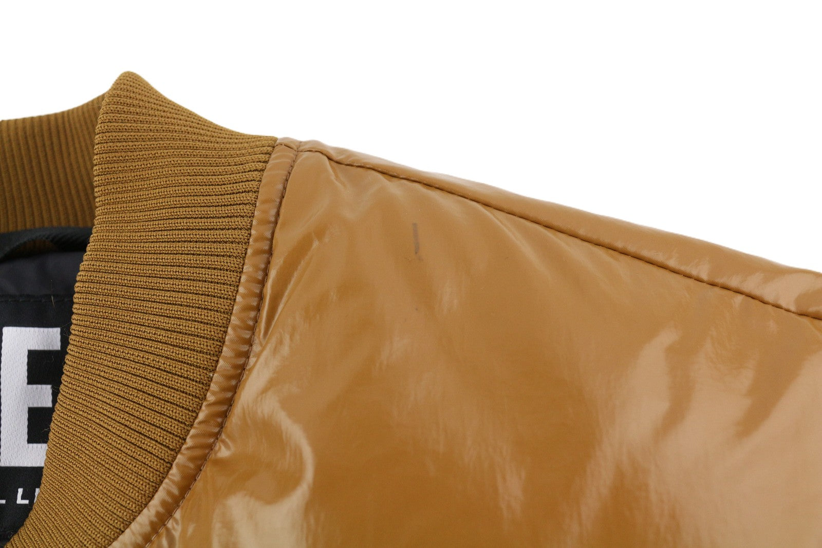 DIESEL W-Sten Mens Jacket L Brown Puffer Duck Down Filled Quilted RRP€395