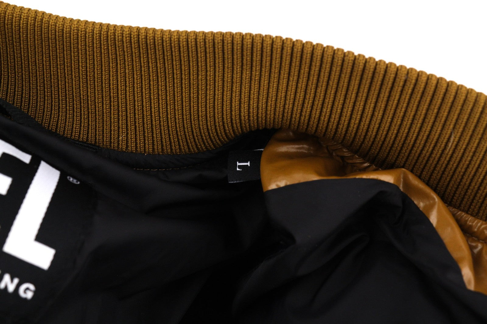 DIESEL W-Sten Mens Jacket L Brown Puffer Duck Down Filled Quilted RRP€395