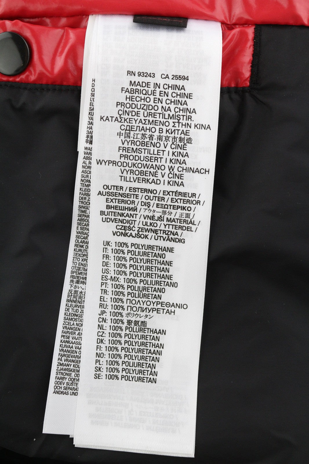 DIESEL W-Sten Mens Jacket L Red Puffer Duck Down Filled Quilted RRP€395