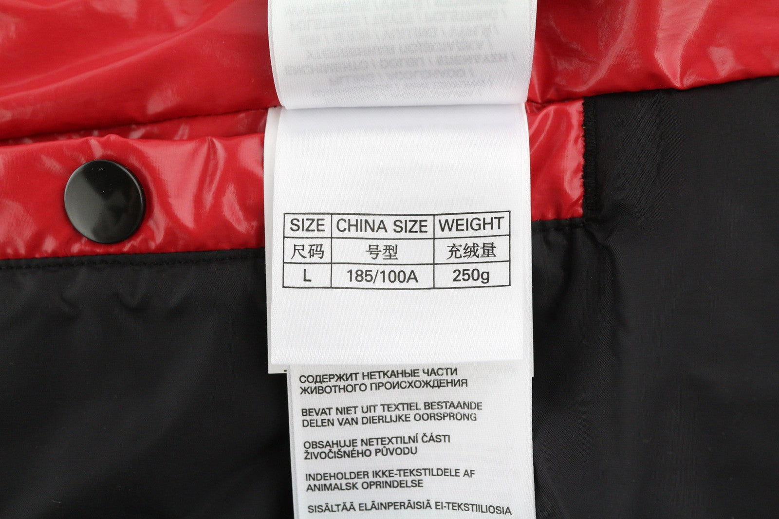 DIESEL W-Sten Mens Jacket L Red Puffer Duck Down Filled Quilted RRP€395