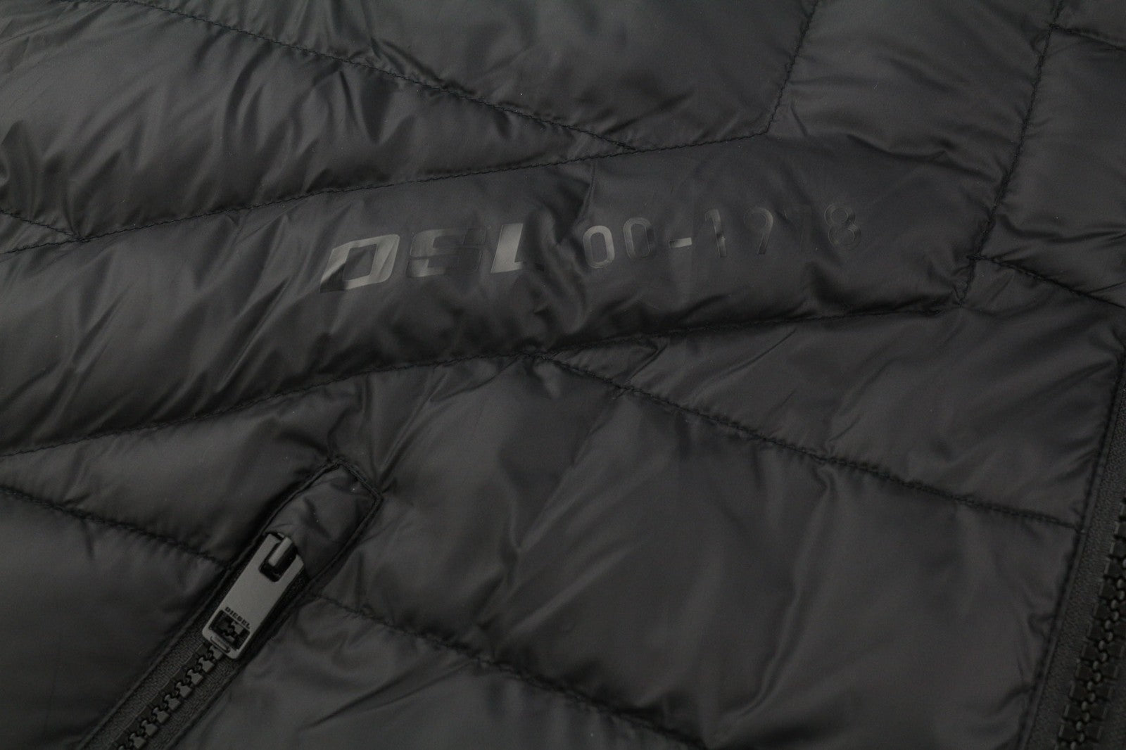 DIESEL W-Dwain-21 Mens Jacket 2XL Full Zip Puffer Quilted Hooded 3M RRP€350