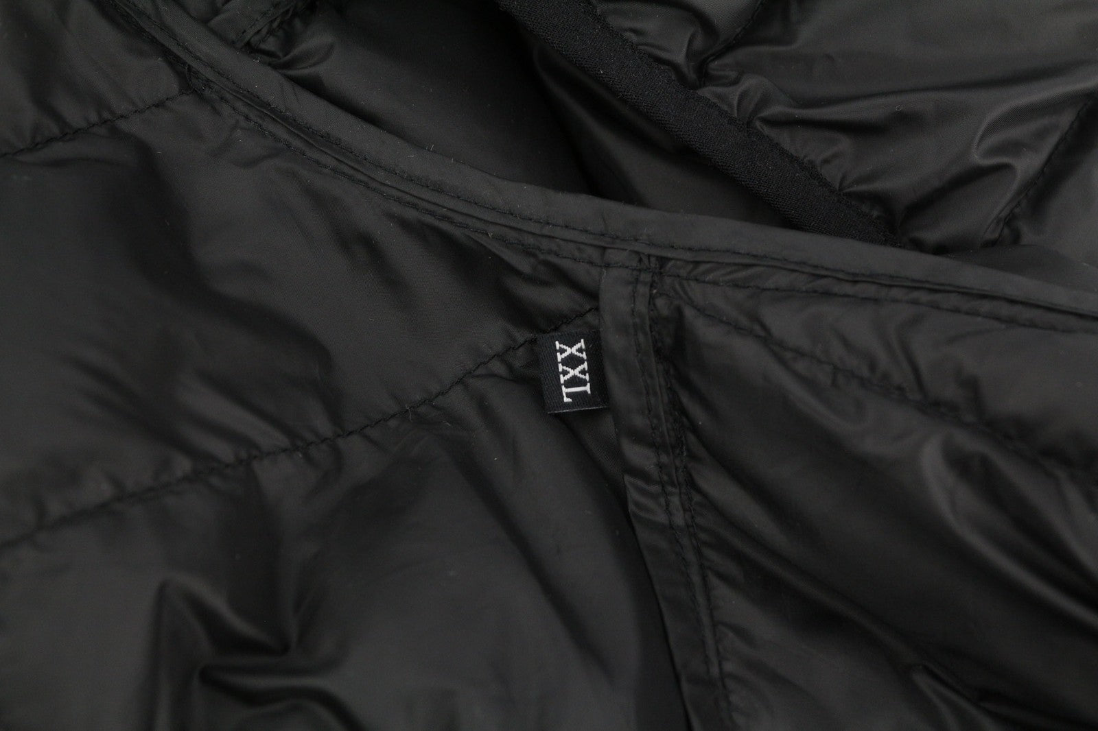 DIESEL W-Dwain-21 Mens Jacket 2XL Black Puffer Quilted Hooded 3M RRP€350