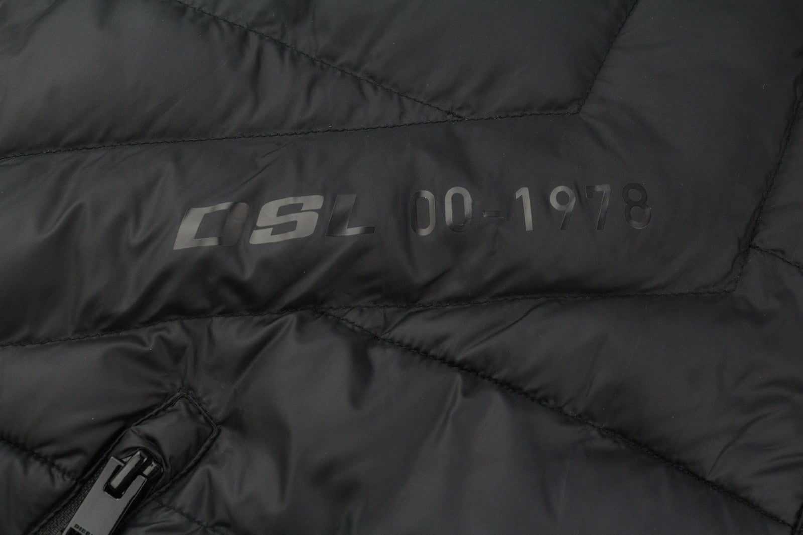 DIESEL W-Dwain-21 Mens Jacket 2XL Black Puffer Quilted Hooded 3M RRP€350