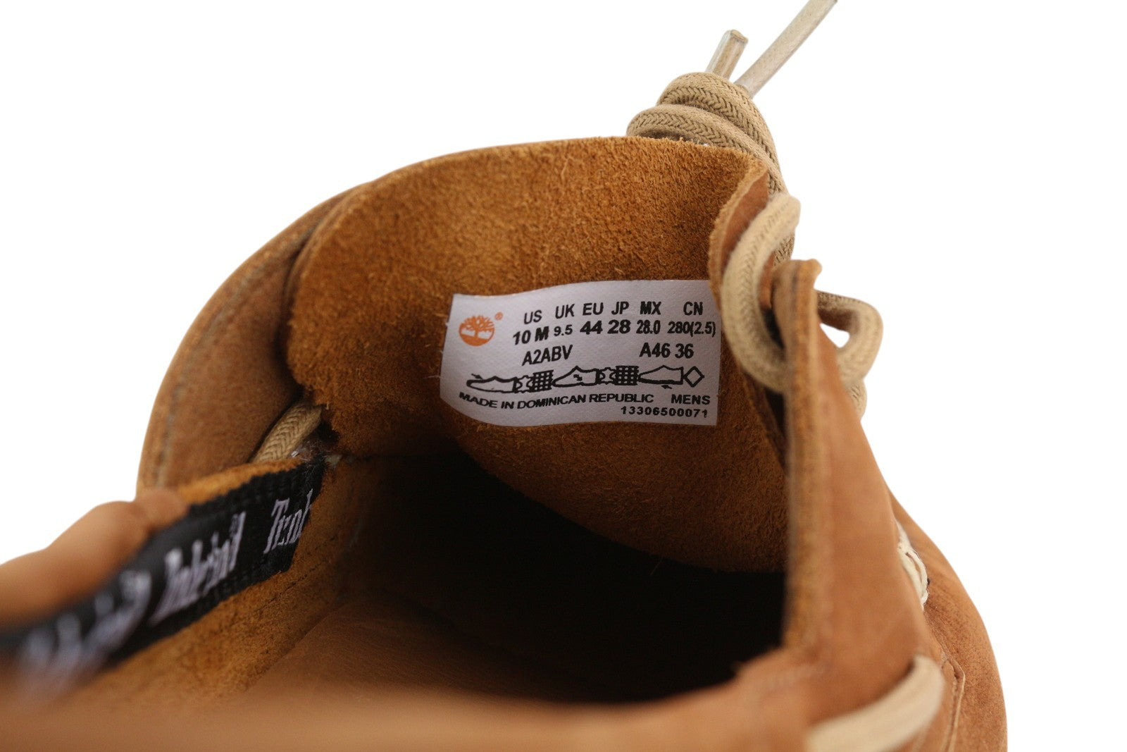 TIMBERLAND A2ABV Men Shoes EU44 Brown Leather Slip On Laced True Cloud Loafers