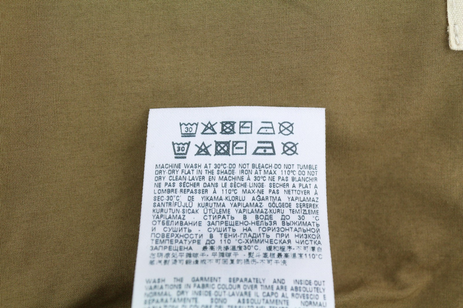 DIESEL J-Loyd Mens Jacket M Brown Drawstring Waist Patch Pockets Zip RRP€495