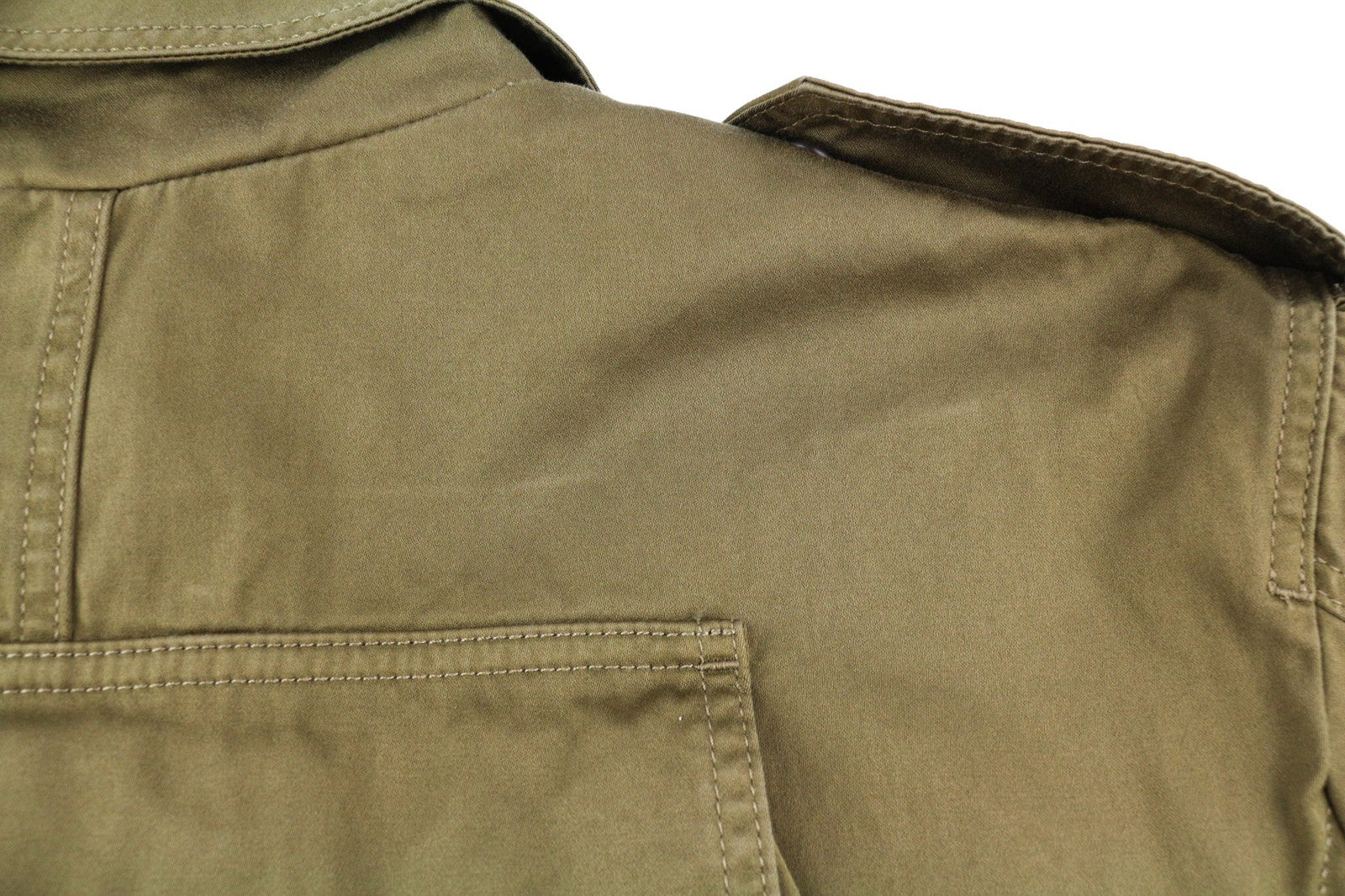 DIESEL J-Loyd Mens Jacket M Brown Drawstring Waist Patch Pockets Zip RRP€495