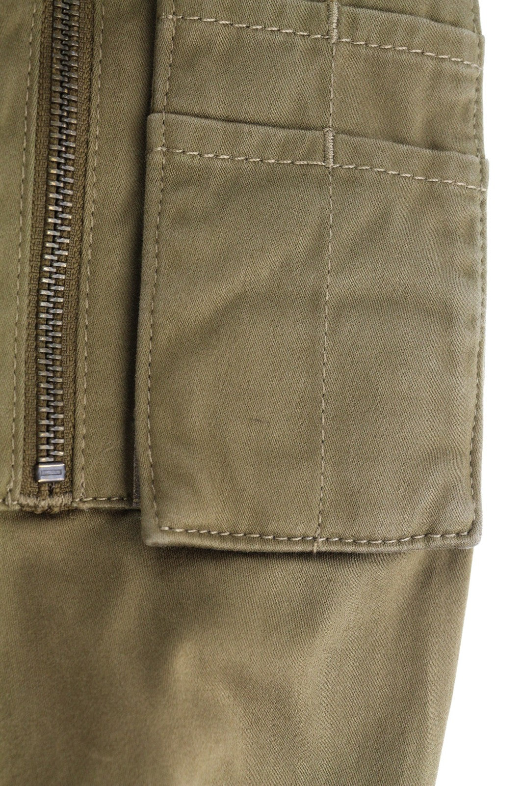 DIESEL J-Loyd Mens Jacket M Brown Drawstring Waist Patch Pockets Zip RRP€495