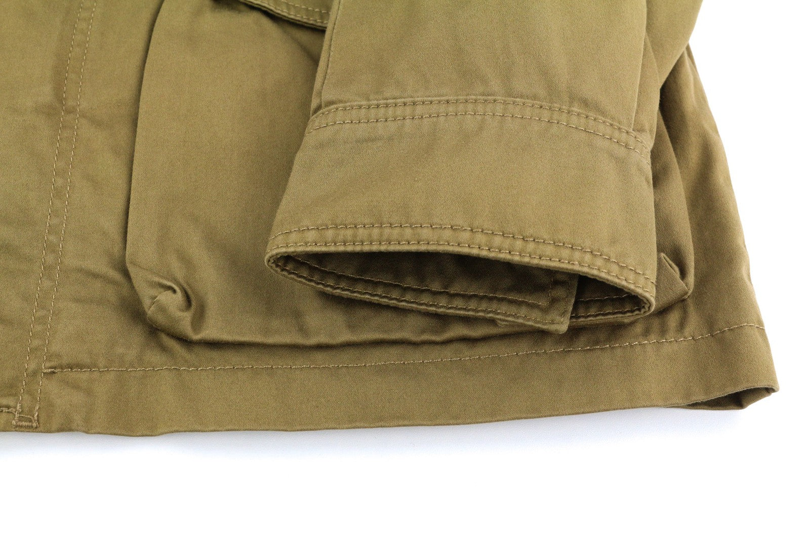 DIESEL J-Loyd Mens Jacket M Brown Drawstring Waist Patch Pockets Zip RRP€495