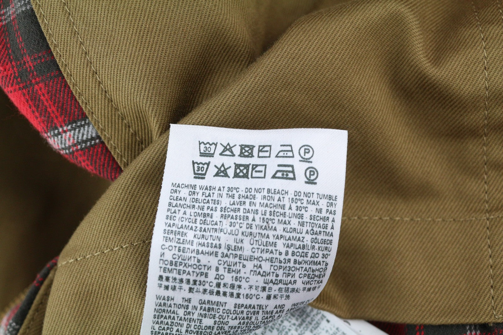 DIESEL J-Harry Mens Jacket 2XL Brown Bomber Band Neck Lightweight RRP€350