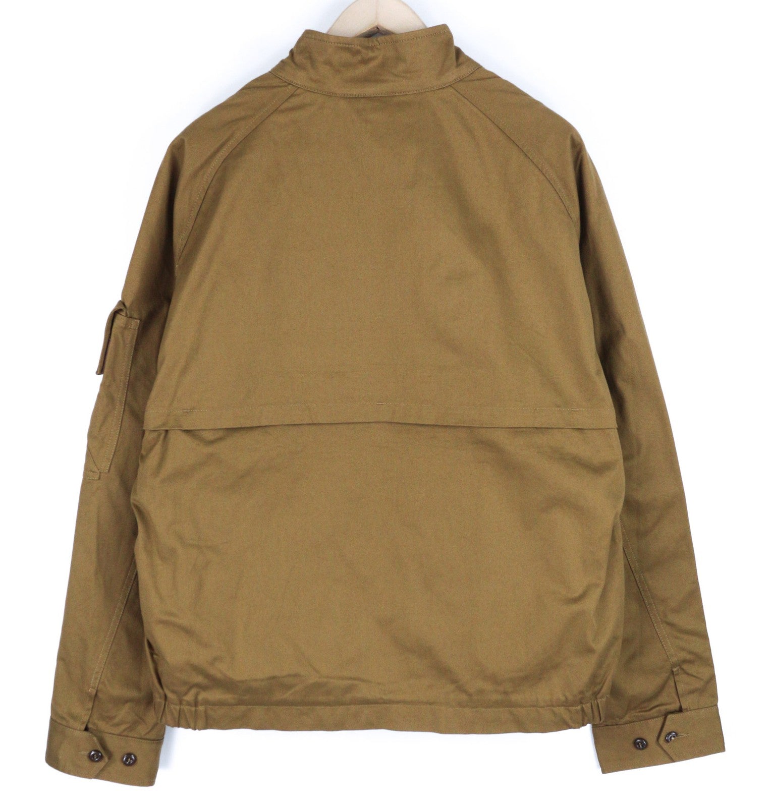 DIESEL J-Harry Mens Jacket 2XL Brown Bomber Band Neck Lightweight RRP€350