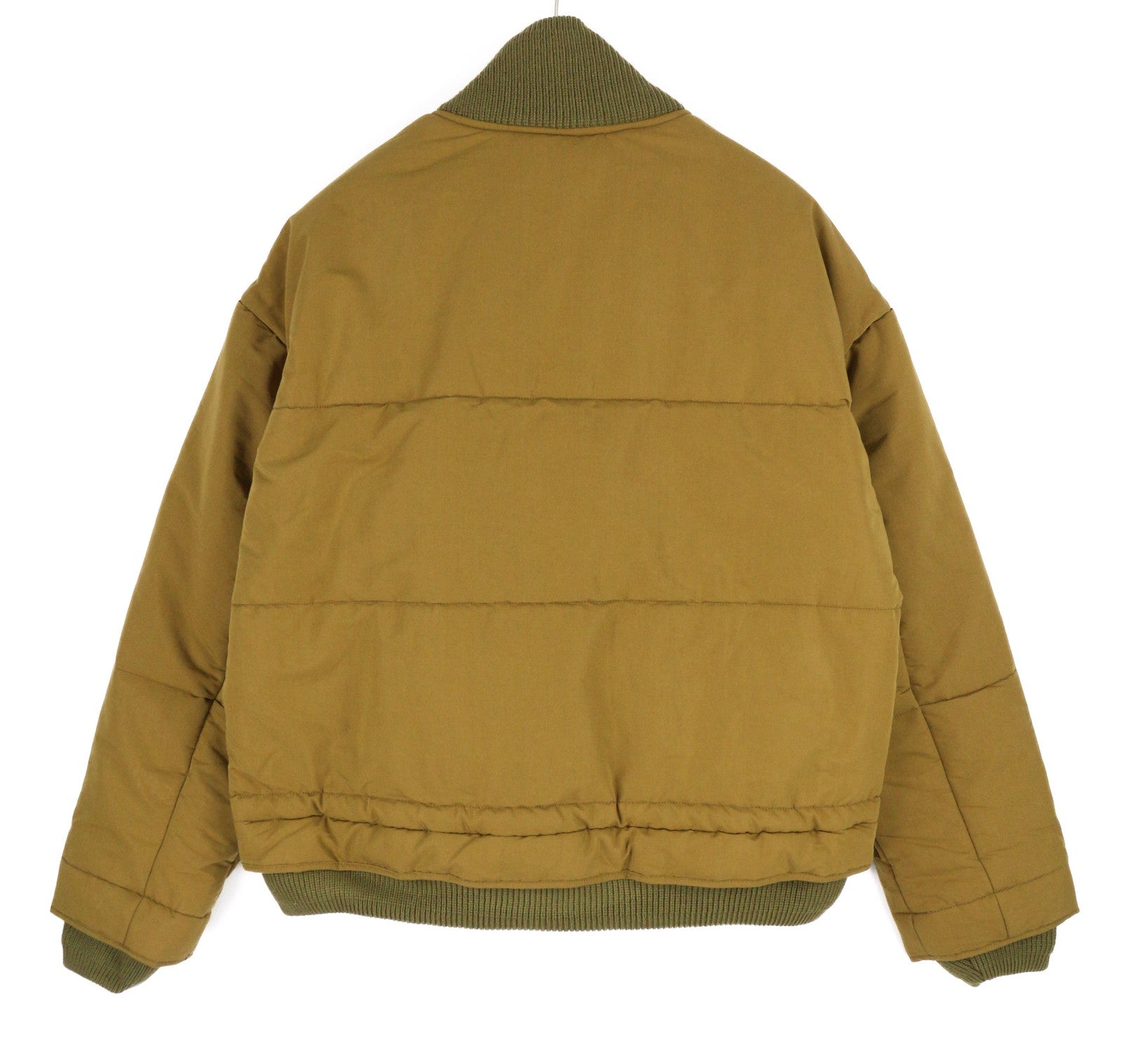 DIESEL W-Spleak Mens Jacket XL Brown Patterned Insulated Lined Full Zip RRP€350