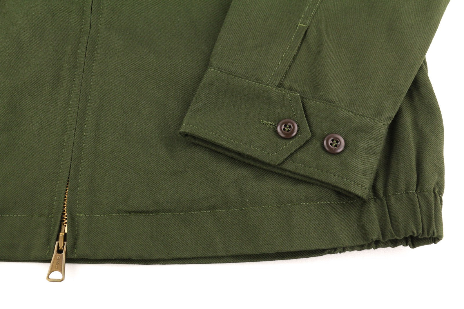 DIESEL J-Harry Mens Jacket XL Green Band Neck Pockets Plaid Lined RRP€350