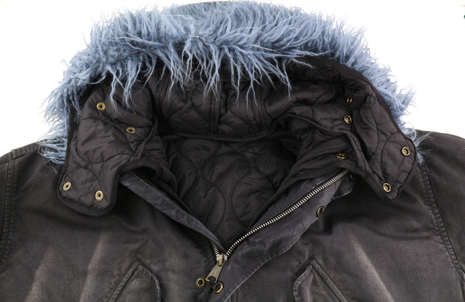 DIESEL W-Willes-NW Mens Jacket L Oversized Removable Lining Parka RRP€750