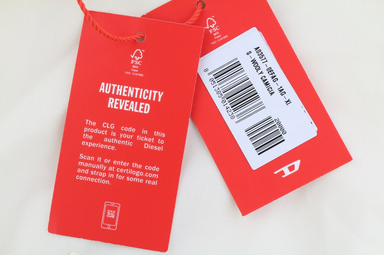 DIESEL S-Wooly Mens Shirt XL RRP195 Wool  Button Up Pocket Notched Collar