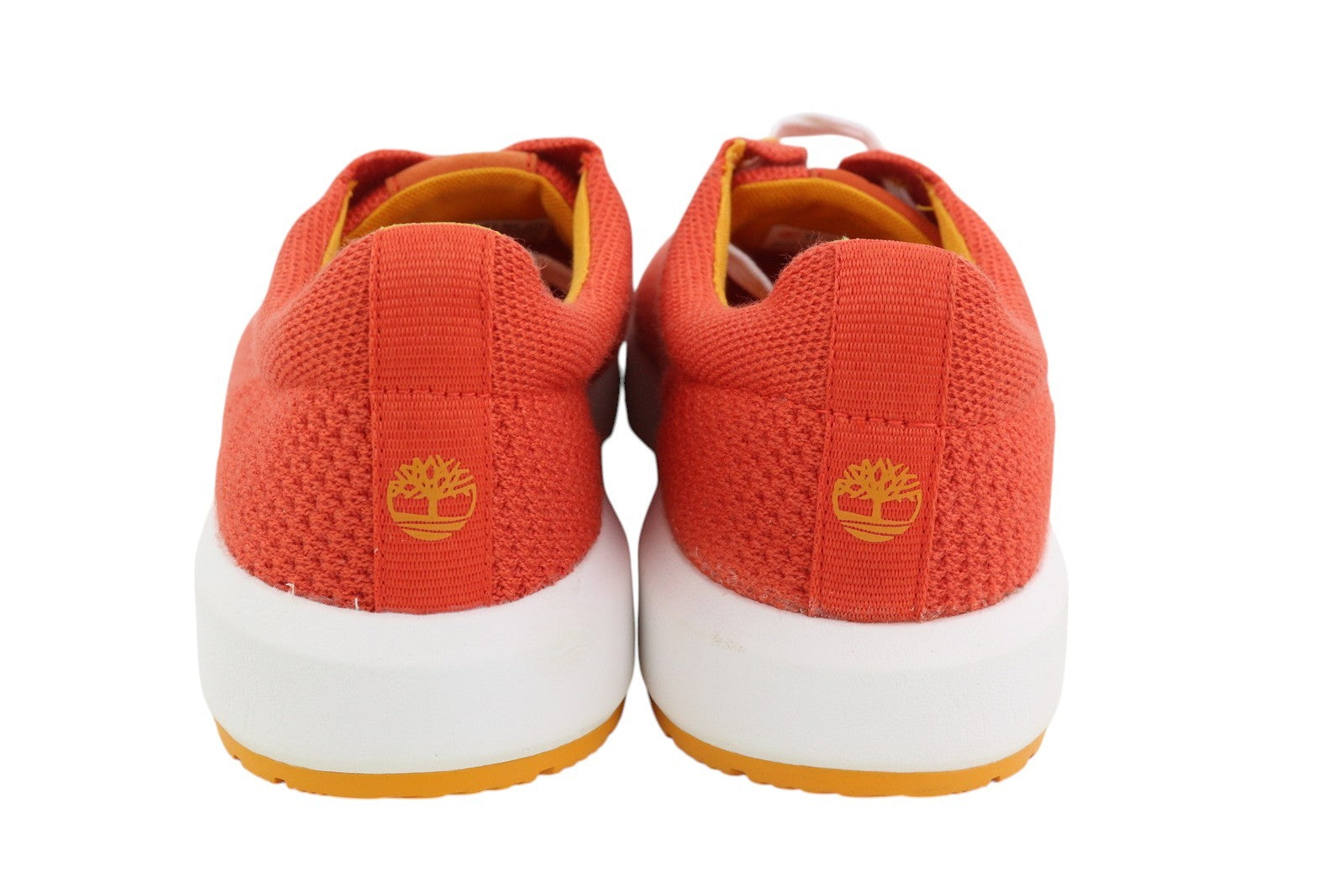 TIMBERLAND A2DH5 Men Sneakers EU42 Orange Textile Low Top Laced Trainers