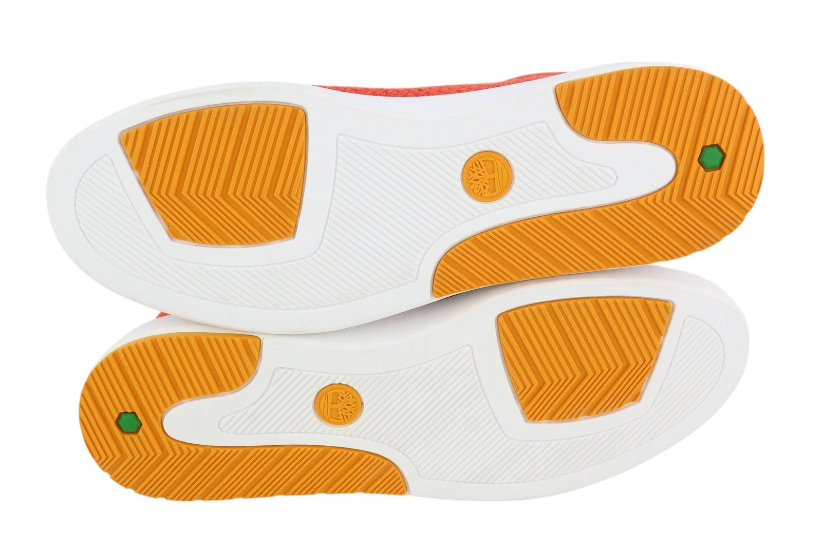 TIMBERLAND A2DH5 Men Sneakers EU42 Orange Textile Low Top Laced Trainers