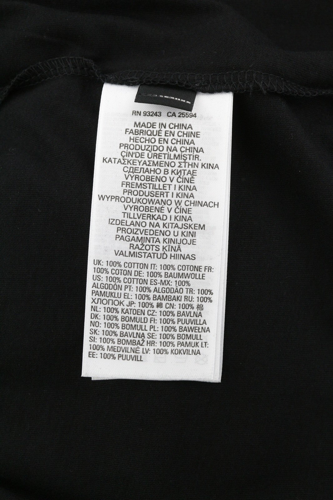 DIESEL T-Just-LS-Slits-B53 Men T-Shirt L Black Pullover Crew Collar