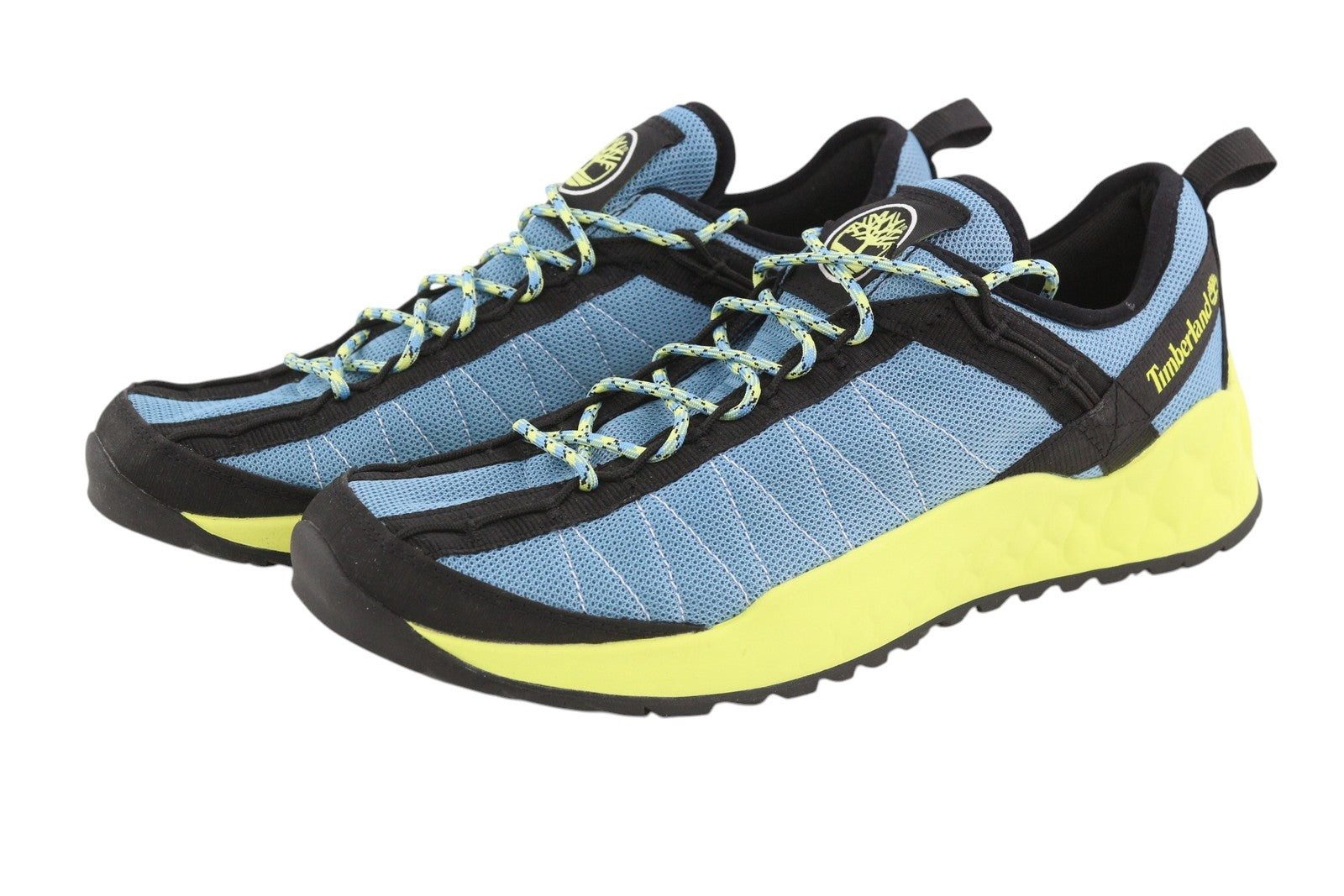 TIMBERLAND A29GY Men Sneakers EU43 Blue Low Top Laced Trainers Green Stride