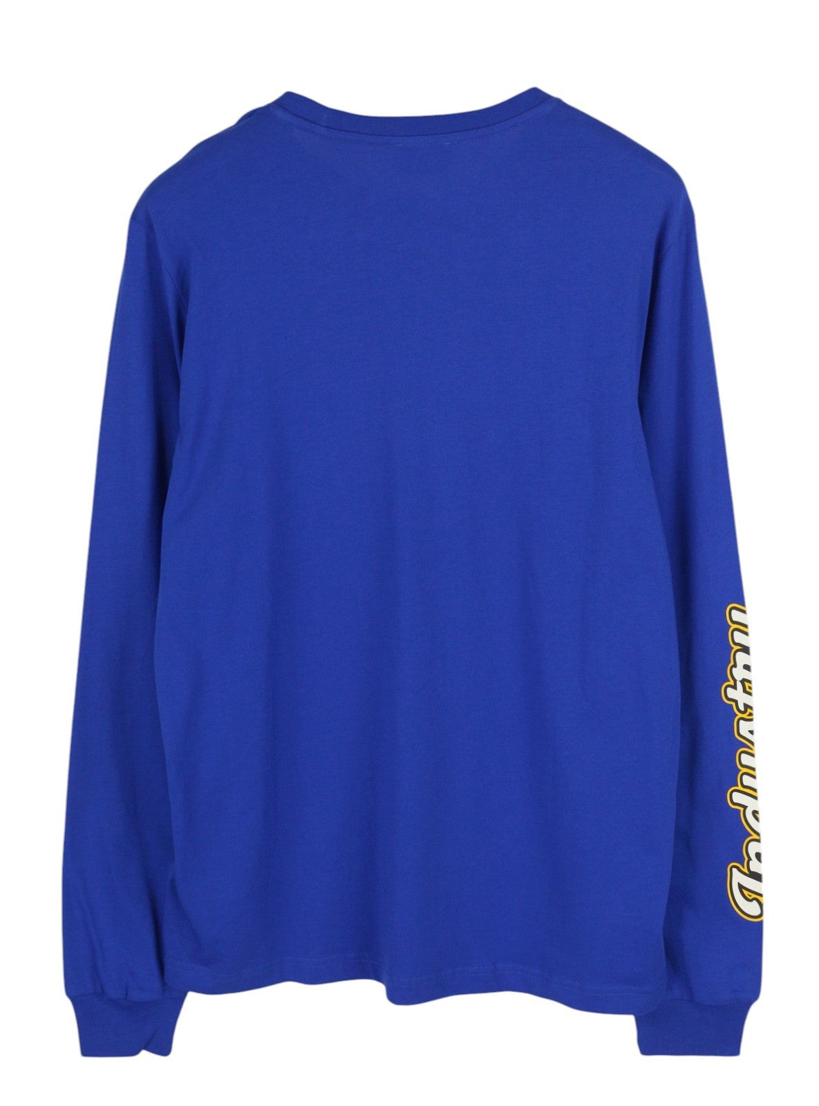 DIESEL T-Diegos-LS-K27 Men T-Shirt L Mid Blue Pullover Crew Neck Long Sleeve