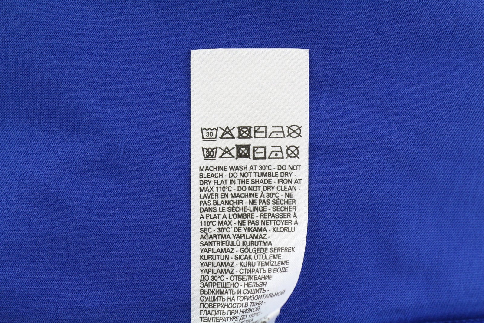 DIESEL T-Diegos-LS-K27 Men T-Shirt L Mid Blue Pullover Crew Neck Long Sleeve