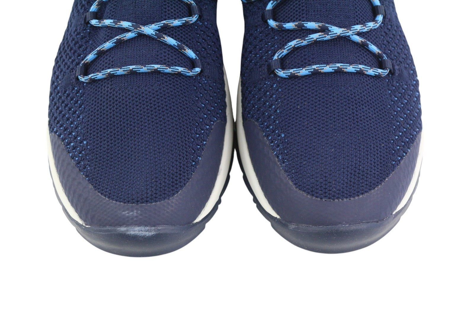 TIMBERLAND A2DBT Men Sneakers EU41.5 Blue Low Almond Toe Trainers Green Stride