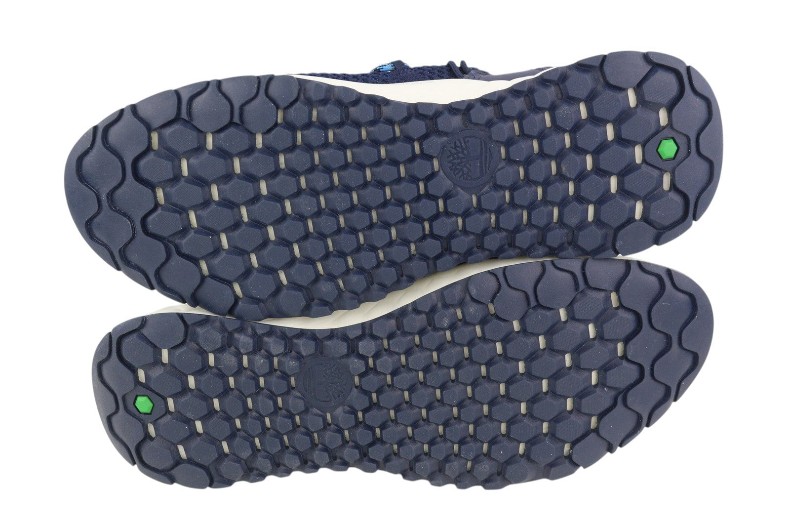 TIMBERLAND A2DBT Men Sneakers EU41.5 Blue Low Almond Toe Trainers Green Stride