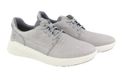 TIMBERLAND A2QA1 Men Sneakers EU40 Grey Leather Low Trainers Green Stride ReBOTL