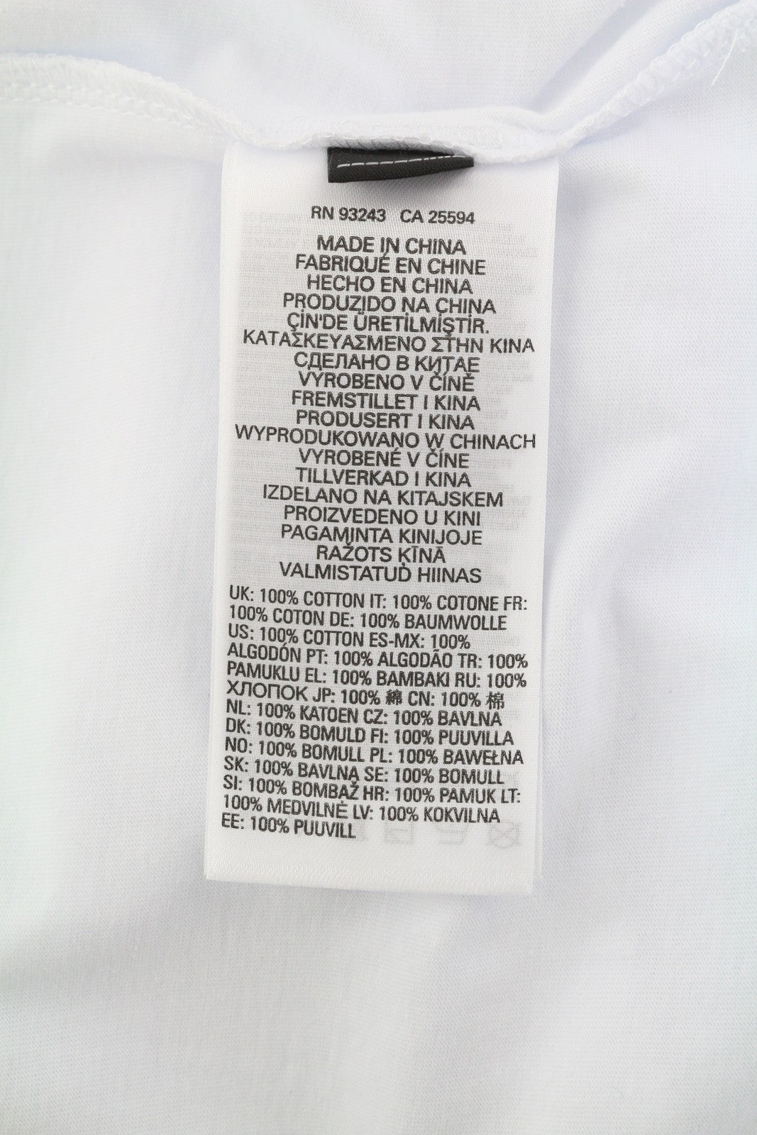 DIESEL T-Just-LS-Slits-B53 Men T-Shirt XL White Pullover Crew Neck