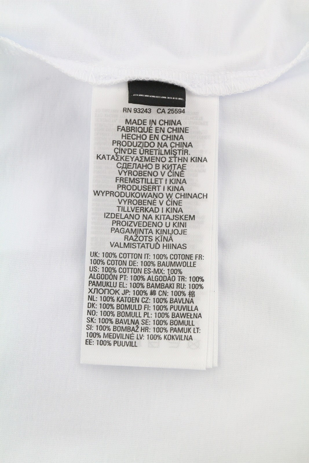 DIESEL T-Just-LS-Slits-B53 Mens T-Shirt L White Pullover Crew Collar