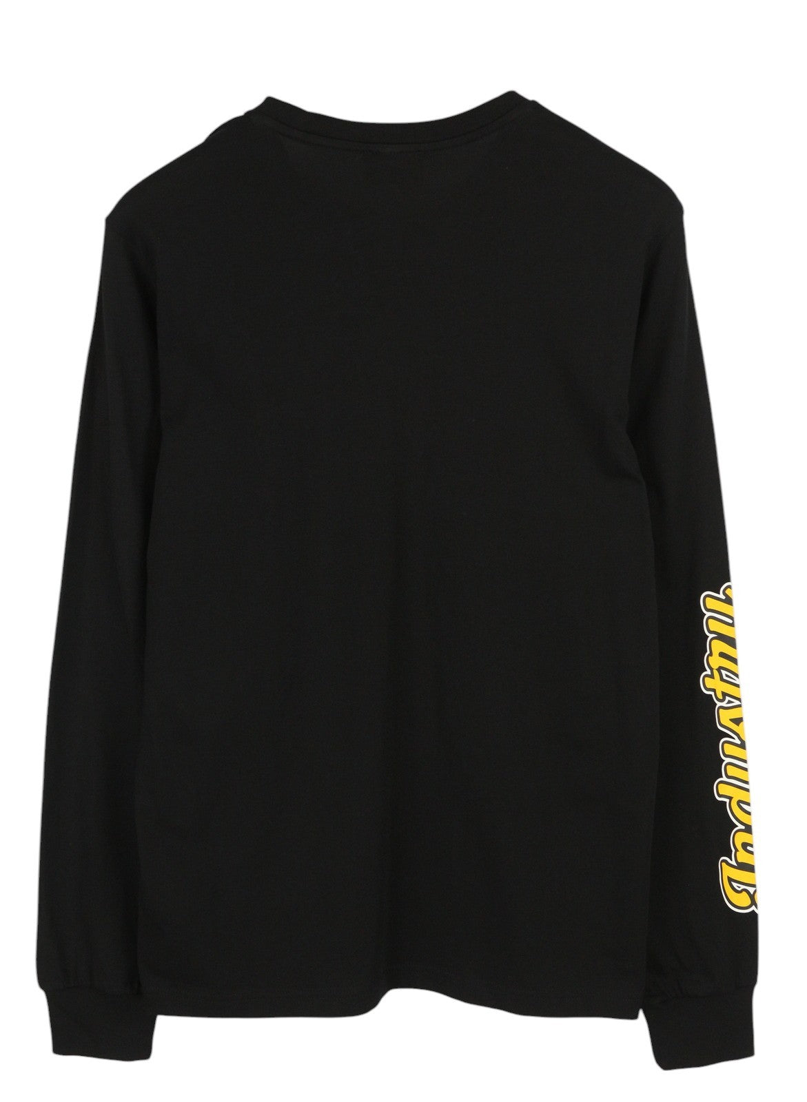 DIESEL T-Diegos-LS-K27 Men's T-Shirt M Black Pullover Crew Collar