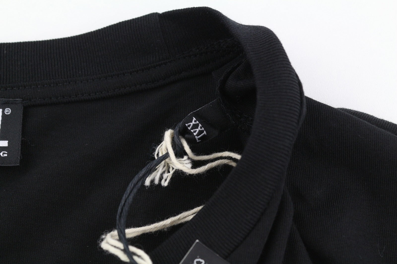 DIESEL T-Diegos-LS-K27 Mens T-Shirt 2XL Black Pullover Crew Neck