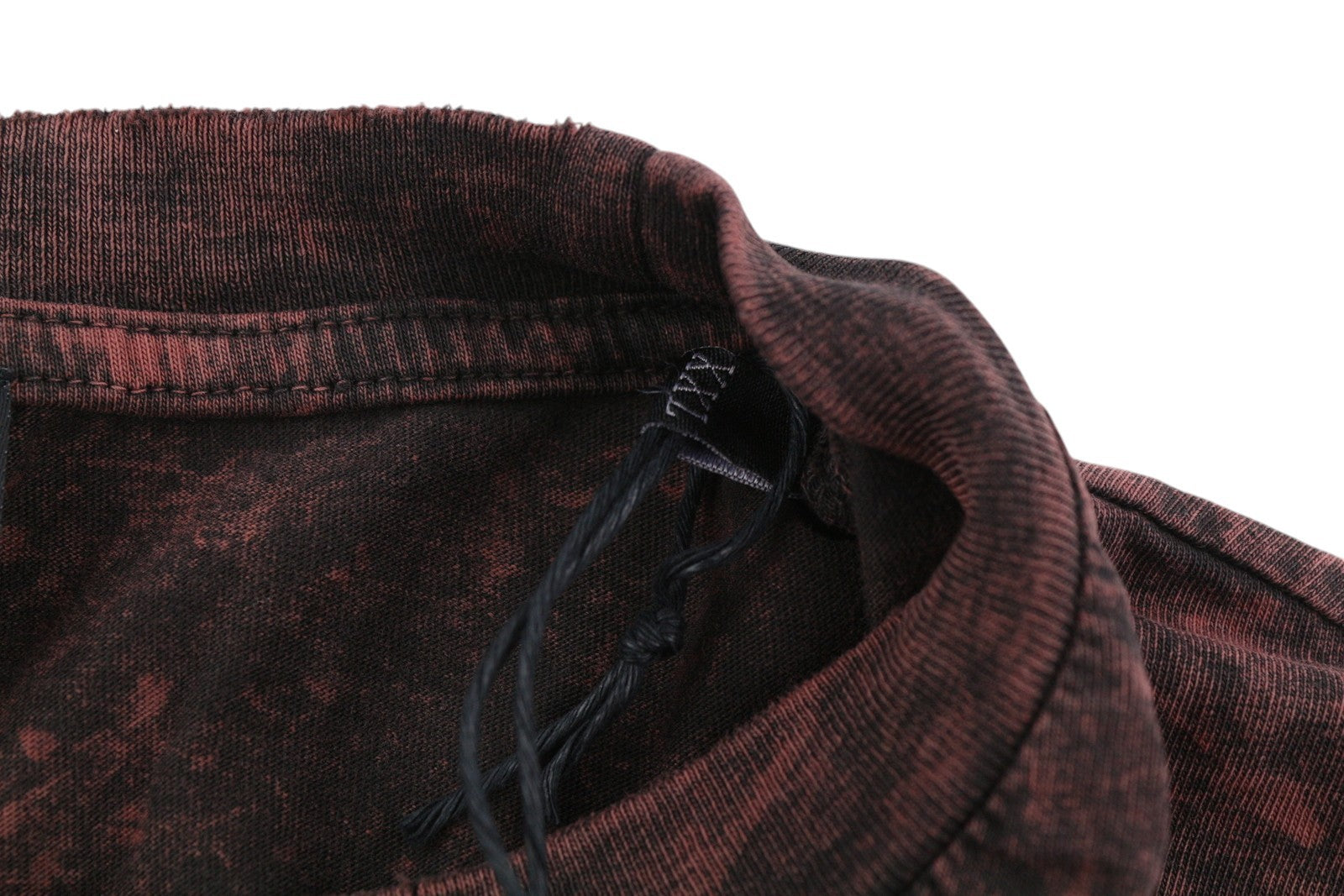 DIESEL T-Glyn Mens T-Shirt 2XL Long Sleeve Acid Wash Effect Crew Collar RRP€125