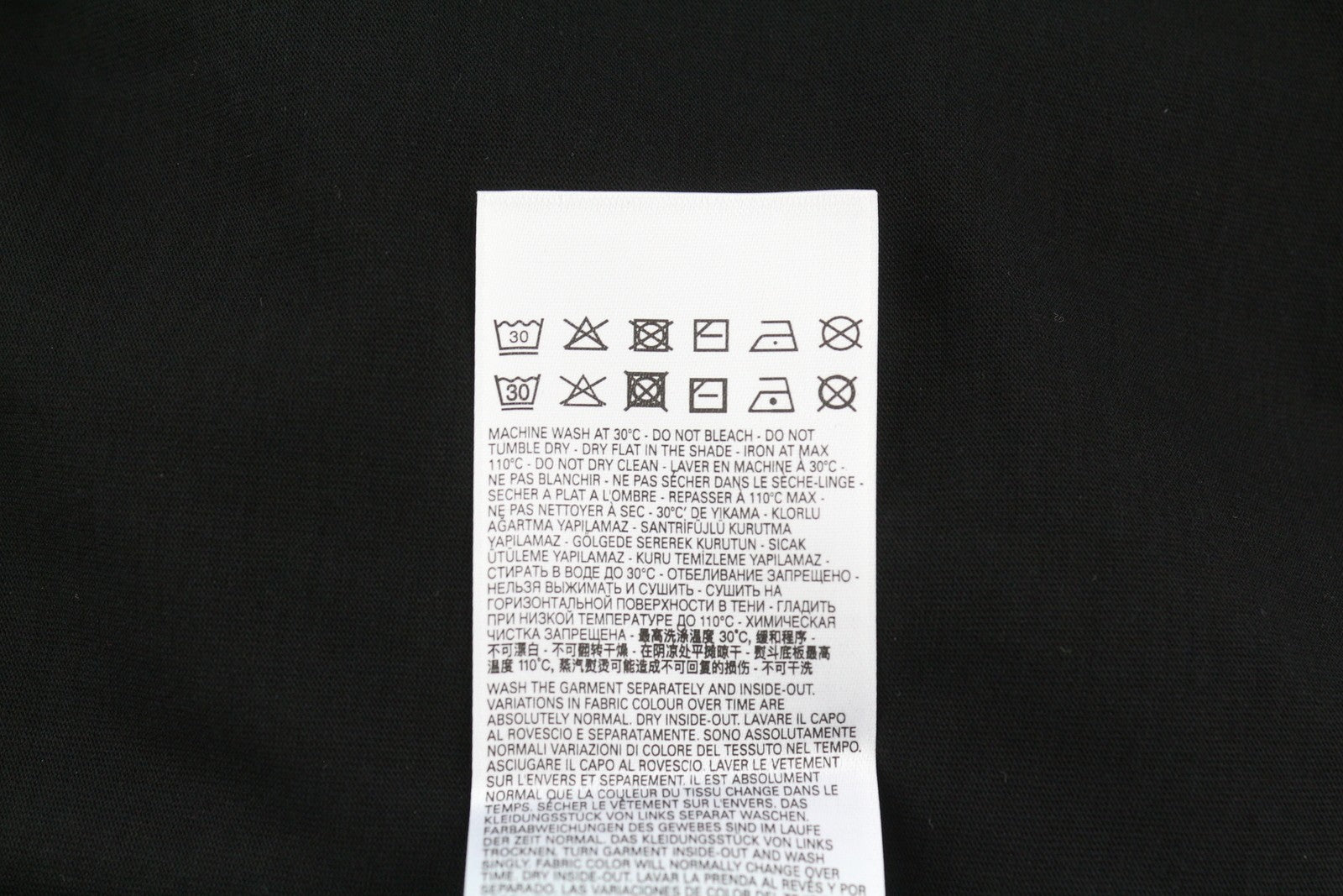 DIESEL T-Diegor-E3 Mens T-Shirt L Black Short Sleeved Crew Collar  Tricot