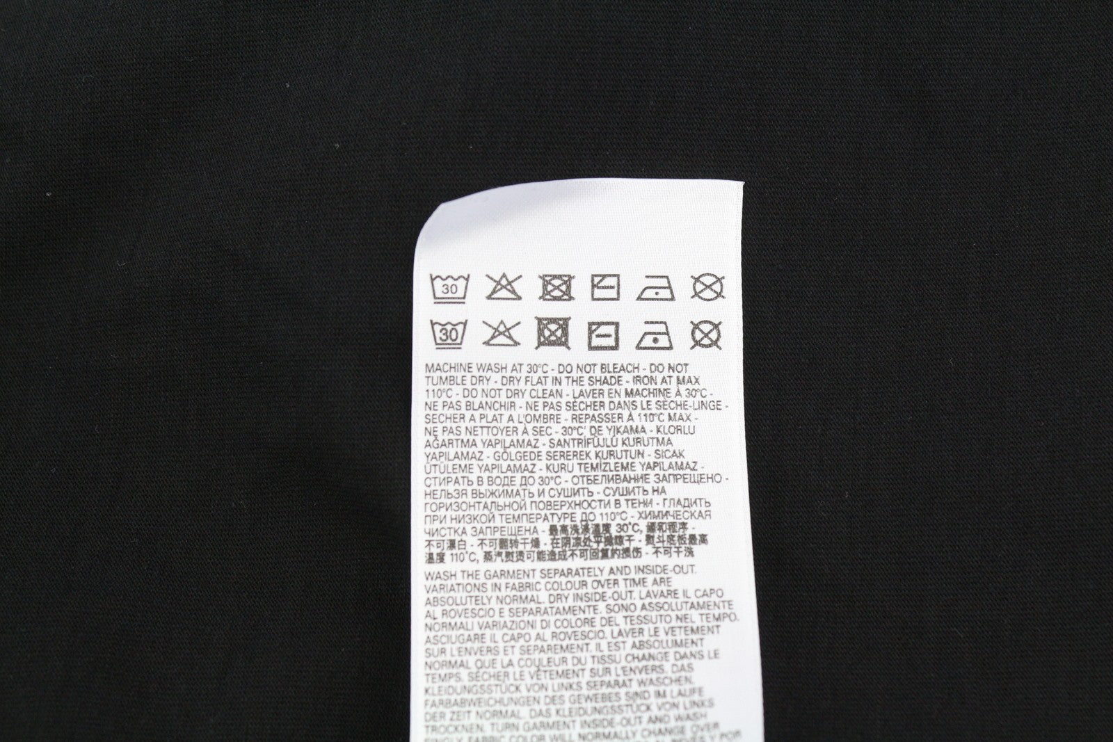 DIESEL T-Diegor-E3 Mens T-Shirt 2XL Black Short Sleeve Crew Collar  Tricot