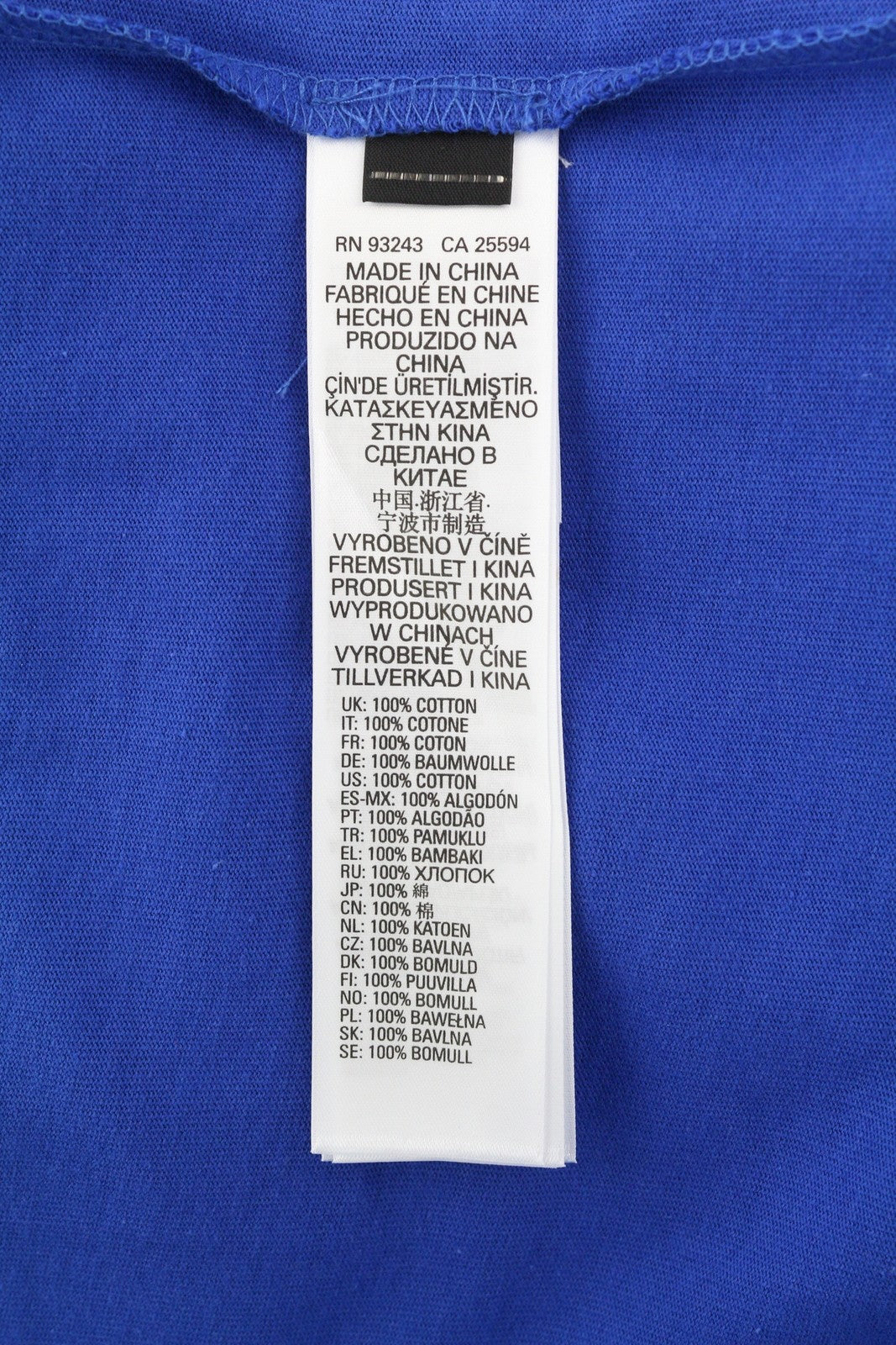 DIESEL T-Just-B85 Mens T-Shirt XL Blue Short Sleeve Crew Collar  Tricot