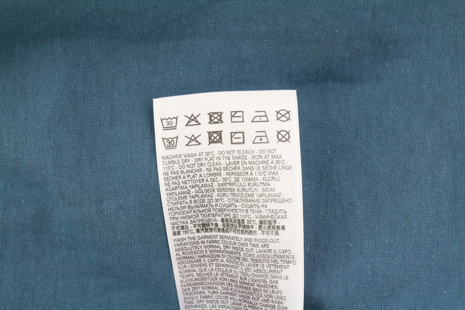 DIESEL T-Just-Mon Mens T-Shirt M Blue Short Sleeve Crew Neck Tricot RRP€125