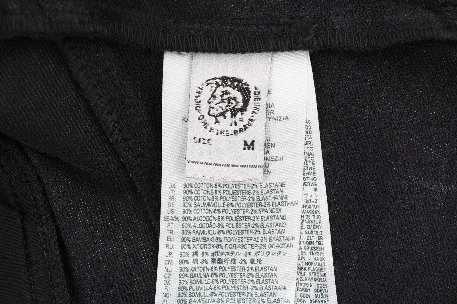 DIESEL D-Floor-SP-NE Women Dress M Sleeveless Zipper Coated Crew Mini RRP€325