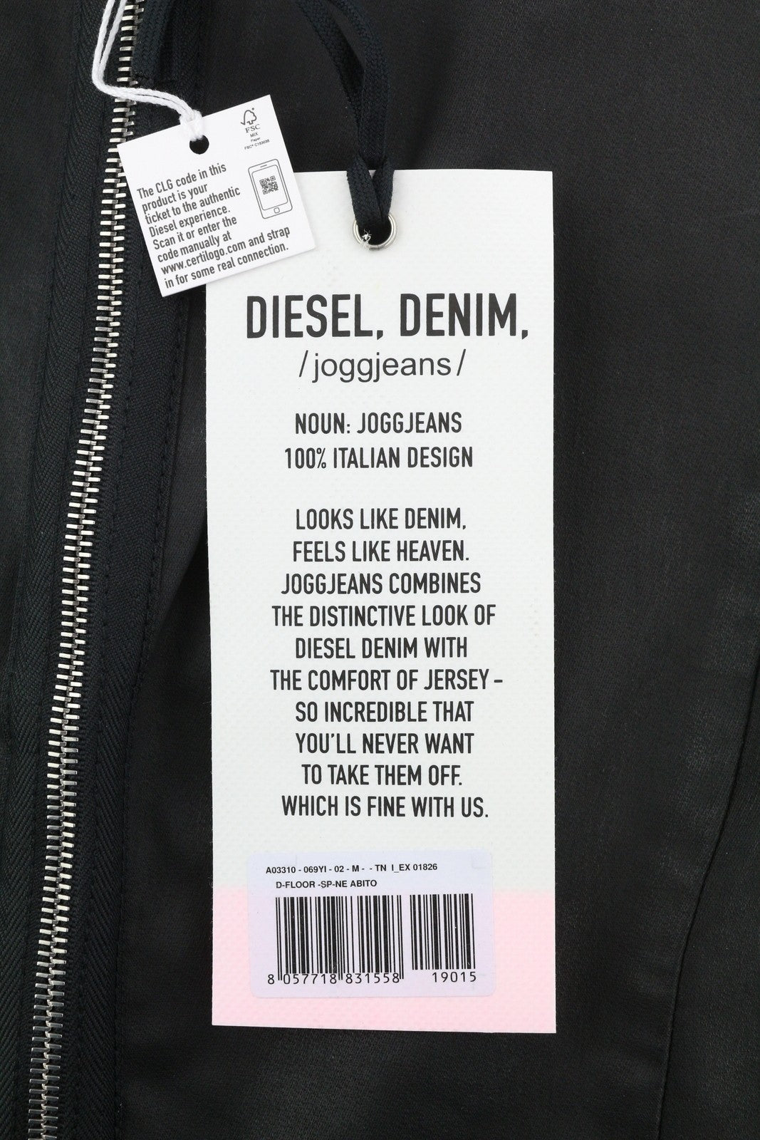 DIESEL D-Floor-SP-NE Womens Classic M Sleeveless Zip Coated Mini RRP€325