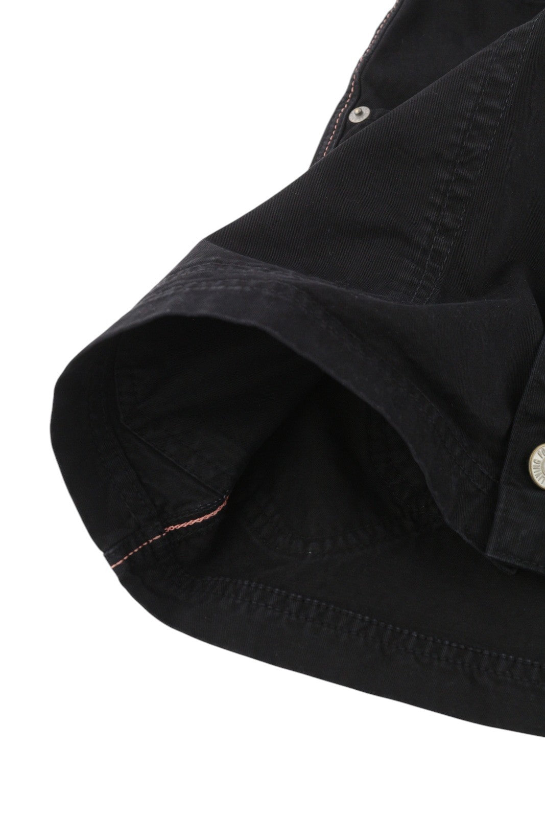 DIESEL O-Beige Women`s Skirt W27 Black Twill Buttoned Pockets  Mini RRP150